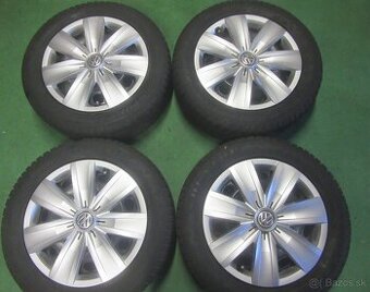 R16 Zimná sada VW rozteč 5x112 205/55R16 dunlop 4D