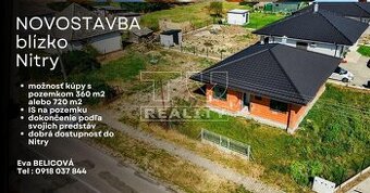 Na predaj novostavba blízko Nitry
