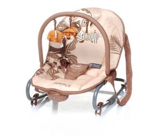 Vibrujúce lehátko 4BABY JUNGLE
