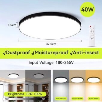 Stropné LED svietidlo