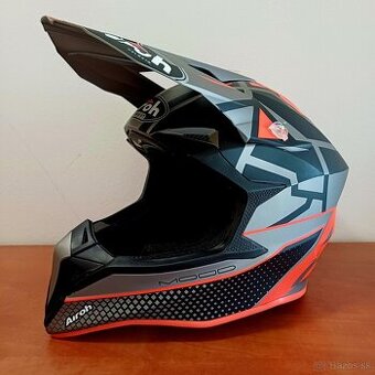 Motokrosová helma Airoh Wraap / Fox V1 Revn