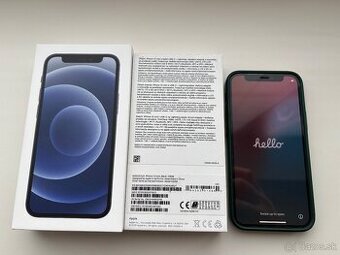 Iphone 12 mini s pamäťou 128 GB (čierny/Black)