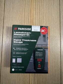 Predám PARKSIDE merač hrúbky laku