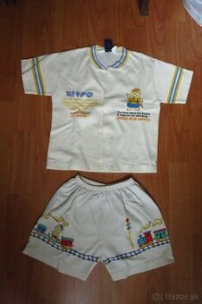 Komplet / súprava na leto - tričko + kraťasy - veľ. 80