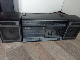 Philips D8274/60, radiomagnetofon retro kazeťák