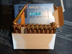 Ponúkam na predaj muníciu kalibru 8x57 IS FMJ 198rg/12,85g