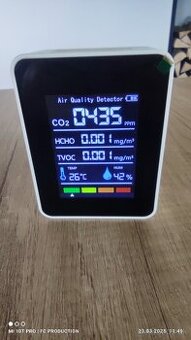5 V 1 MERAČ CO2 DETEKTOR OXIDU UHLIČITÉHO