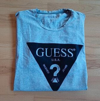Guess šedé letné strečové