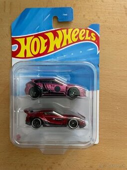 HotWheels set - Subaru a Toyota