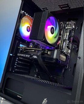 Počitač ryzen 5 7500F RTX5060ti 16gb