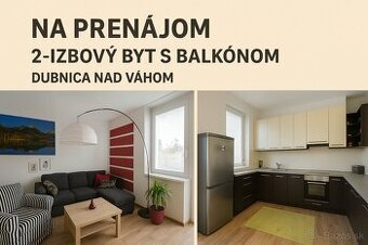 Zariadený 2-izbový byt s balkónom - PRENÁJOM - 1