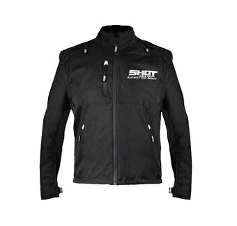 SHOT enduro atv sx kvalitná bunda vesta čierna
