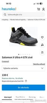 Salomon X Ultra 4 GTX sive