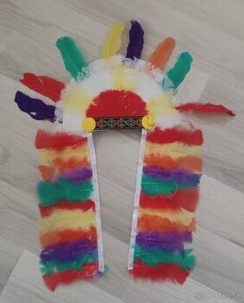 Detská indiánska čelenka