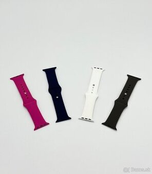 Silikónové Apple Watch náramky v rôznych farbách 38mm/40mm