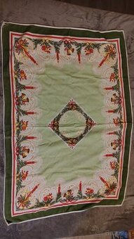 Vianočný retro obrus