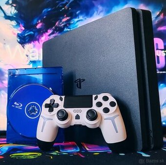Playstation 4 Slim 500GB ( Jailbreak ) + veľa deckych hier