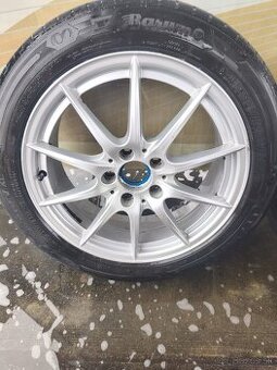 Elektróny R17 5x112 na letných pneu 205/50 Barum Bravuris 5