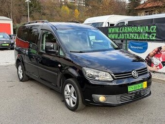 VOLKSWAGEN CADDY MAXI 2,0 TDI-103 KW, 7 MÍST, PARK. SENZORY