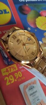 luxusní hodinky ORIENT AUTOMATIK 3 STARS GOLD - 1