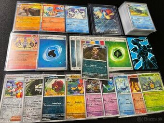 Pokemón MEGA balík (F): 100ks kariet v obaloch s EX + darček - 1