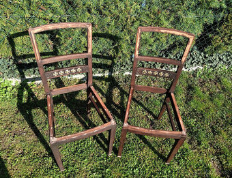 Starožitné stoličky Ľudovíta Štúra, cca 1850, na dokončenie