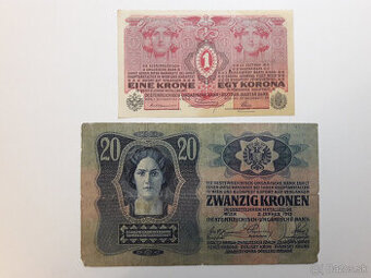 Rakúsko-uhorské bankovky 1913, 1916