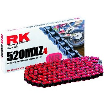 RK reťaz 525GXW 94 článkov - neon red