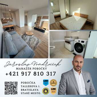 Prenájom 2 izbový byt, Hraničná - NUPPU, s parkovaním