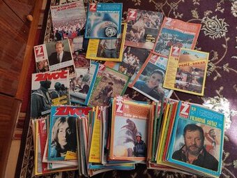 Staré časopisy ŽIVOT ŠTART SLOVENKA MLADE ROZLETY ZENIT