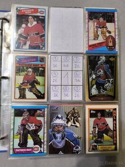 Hokejové kartičky - Patrick Roy 1