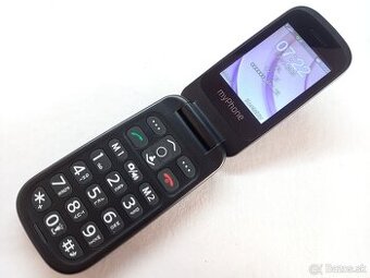 MyPhone Twist 2 Ako Nové Senior Véčko Dual SIM Komplet