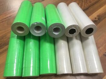 Cenové etikety 14 kotúčov za 5.- Euro