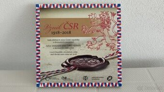 Sada mincí ČR + SR 2018 (100 let ČSR) – ČNB