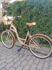 Dámsky mestský retro bicykel