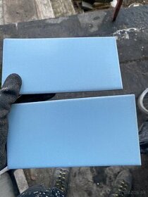 Obkladačky retro bledo-modré 10x20cm