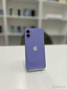 ZÁRUKA 2 ROKY /  Apple iPhone 12 128GB Purple/ 100% ZDRAVIE