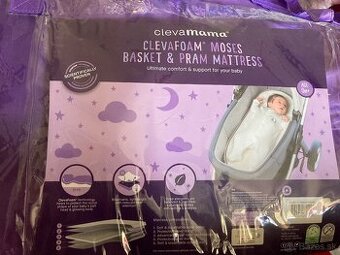 Detský matrac ClevaFoam® Baby Mattress Moses Basket & Pram