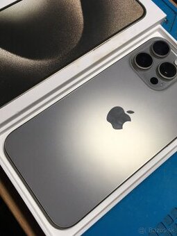 Apple iPhone 15 Pro max 512GB natural titanium