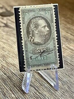 známka FJI  5 krone 1875
