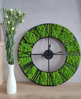 Machove hodiny kovové loft 60cm nove