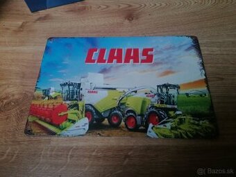 Plechová tabuľa Kombajny Claas