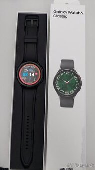 Samsung watch 6 47mm, komplet, záruka