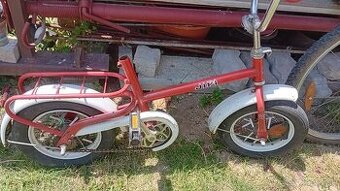 Predám detský retro bicykel+pomocné kolieska