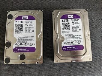 Predám HDD WD Purple/vhodné pre PC/NAS/NVR/24-7 prevádzku