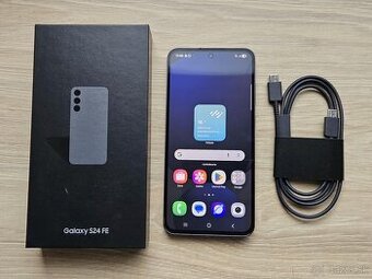 Samsung Galaxy S24 FE 5G 8GB/128GB, sivy, top stav, zaruka
