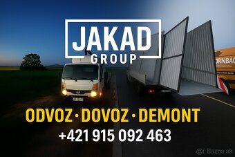 JAKAD GROUP – DOPRAVA A PREPRAVA MATERIÁLU