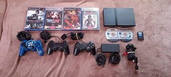 Playstation 2 slim s hrami