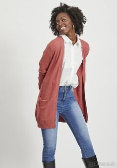 Dámsky kardigan Vila vel.S dusty cedar ===NOVÉ=== - 1