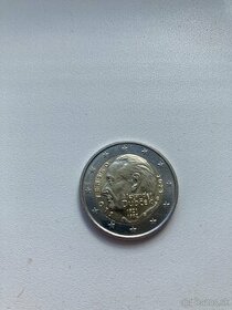 Zberatelska minca Alexander Dubček 2€ - 1